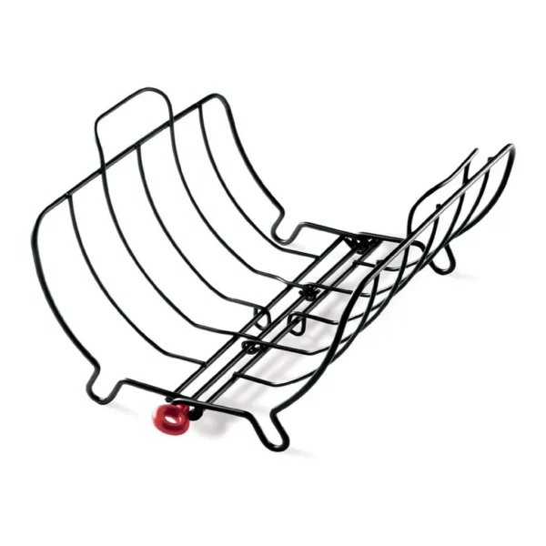 d5c4f22d-3ae7-4d8a-bf19-d47c763efff3.jpg Cuisipro - Roast & Serve Non-Stick Turkey and Poultry Roasting Rack - Black