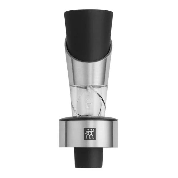 d62d5c70-09d0-40da-b42a-e0cdeac663aa.jpg ZWILLING - Sommelier All-in-One Wine Aerator, Pourer and Stopper - Stainless Steel