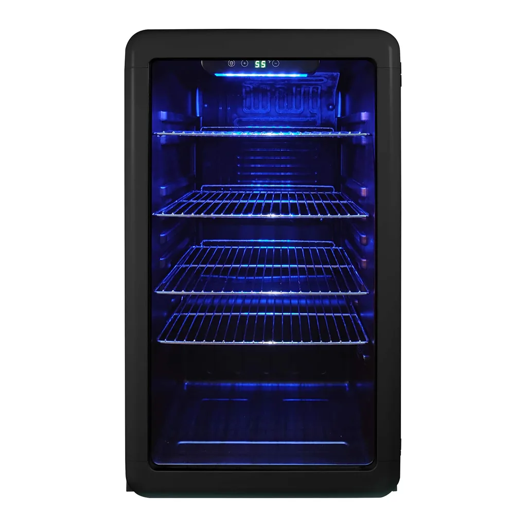 d766bd16-746f-4a04-86b6-3fcaa55c08dd.jpg Magic Chef - 3.4 cu. ft. Retro Beverage Cooler - Black