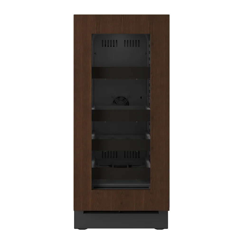 d7b06de6-95eb-44d0-9523-72f0401f56e0.jpg U-Line - 15"W. 2.8 Cu.Ft. Built-In Compact Beverage Center - Panel Ready Frame/Glass - Integrated Frame