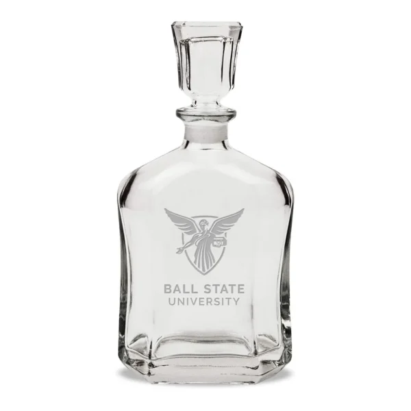 d7d7ca78-8c27-470a-8984-ca6975e02264.jpg Jardine - Ball State Cardinals 23.75oz. Crystal Whisky Decanter - Multicolor