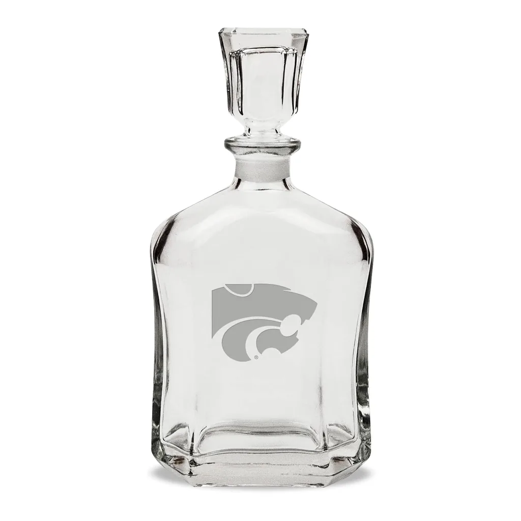 d7e3b92e-f71e-4815-be47-0160653d768a.jpg Jardine - Kansas State Wildcats 23.75oz. Crystal Decanter - Multicolor