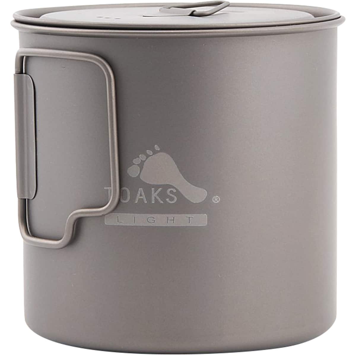 d93b88a8-f89b-4f8e-bac5-fceb675580af.jpg Light Titanium 650ml Outdoor Camping Cook Pot POT-650-L