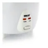 d97ae365-f7e9-4ca3-b48f-1f3d1ce8851d.jpg Better Chef 310125287M 5 Cup Ceramic Bowl Rice Cooker with Steamer Attachment – White