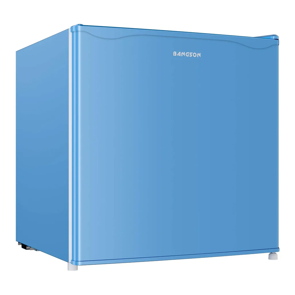dad34af5-7090-4646-9226-869e542dc2cc.jpg BANGSON - 1.7 Cu.Ft Mini Fridge Freezer, Compact Refrigerator for Dorm Bedroom Apartment - Blue