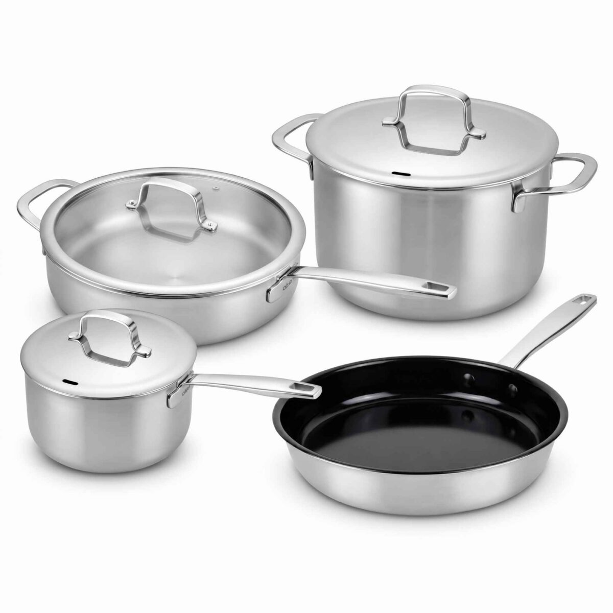 dca5bfd5-2a02-4cd8-81ab-62ad3005312f.jpg Alva - Maestro 5-Ply Stainless Steel 7-Piece Cookware Set - Silver