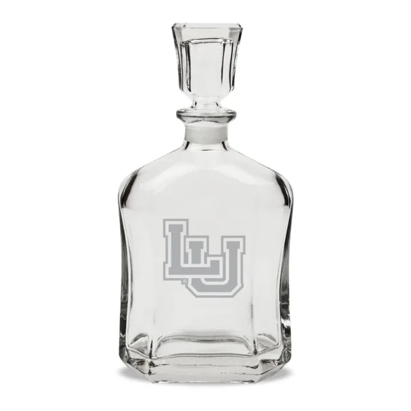 dcac85d8-0b76-4fa9-8e59-dbd3e8872710.jpg Jardine - Lamar Cardinals Team Design 23.75oz. Crystal Whiskey Decanter - Multicolor