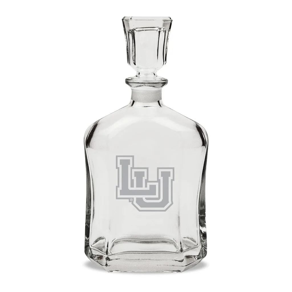 dcac85d8-0b76-4fa9-8e59-dbd3e8872710.jpg Jardine - Lamar Cardinals Team Design 23.75oz. Crystal Whiskey Decanter - Multicolor