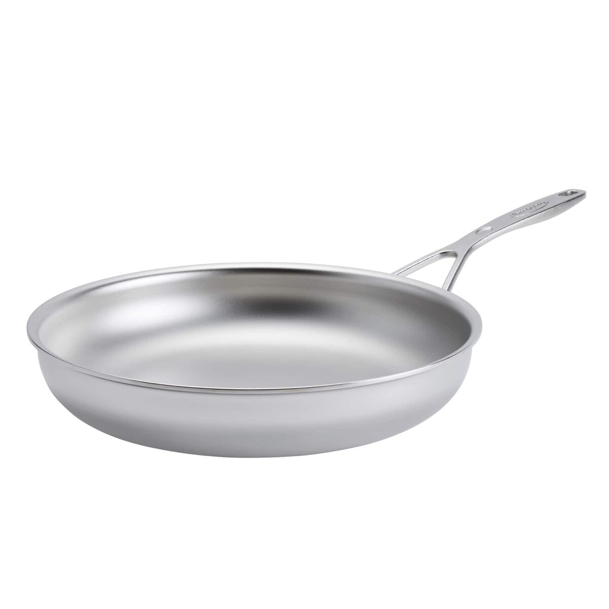 ddb60fa8-09c5-4419-98ec-062154b09610.jpg Demeyere - Industry 5 Nanotouch 11 Inch Fry Pan, 5 Ply Made in Belgium - Stainless Steel
