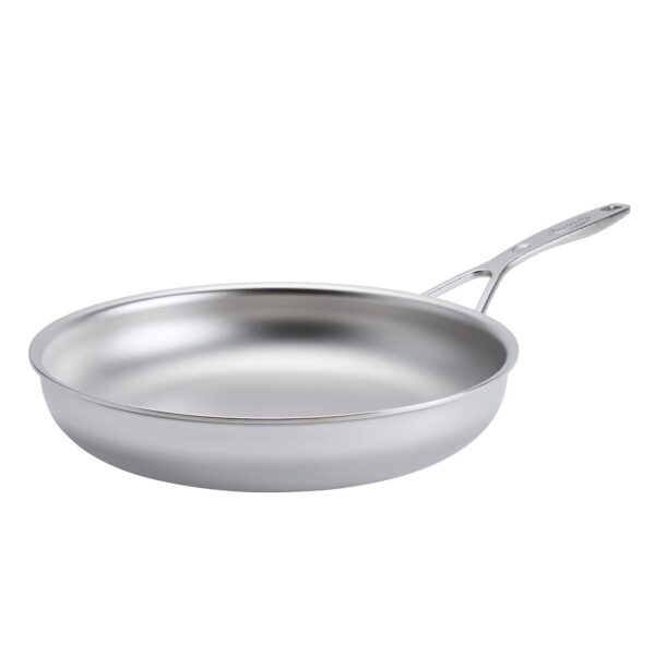 ddb60fa8-09c5-4419-98ec-062154b09610.jpg Demeyere - Industry 5 Nanotouch 11 Inch Fry Pan, 5 Ply Made in Belgium - Stainless Steel