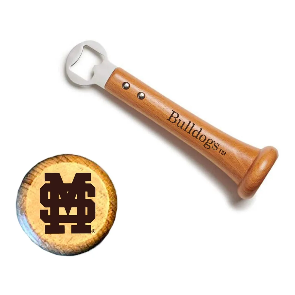 df26c3da-995c-4563-9068-21056996fbef.jpg Baseball BBQ - Mississippi State Bulldogs Pickoff Bottle Opener - Multicolor