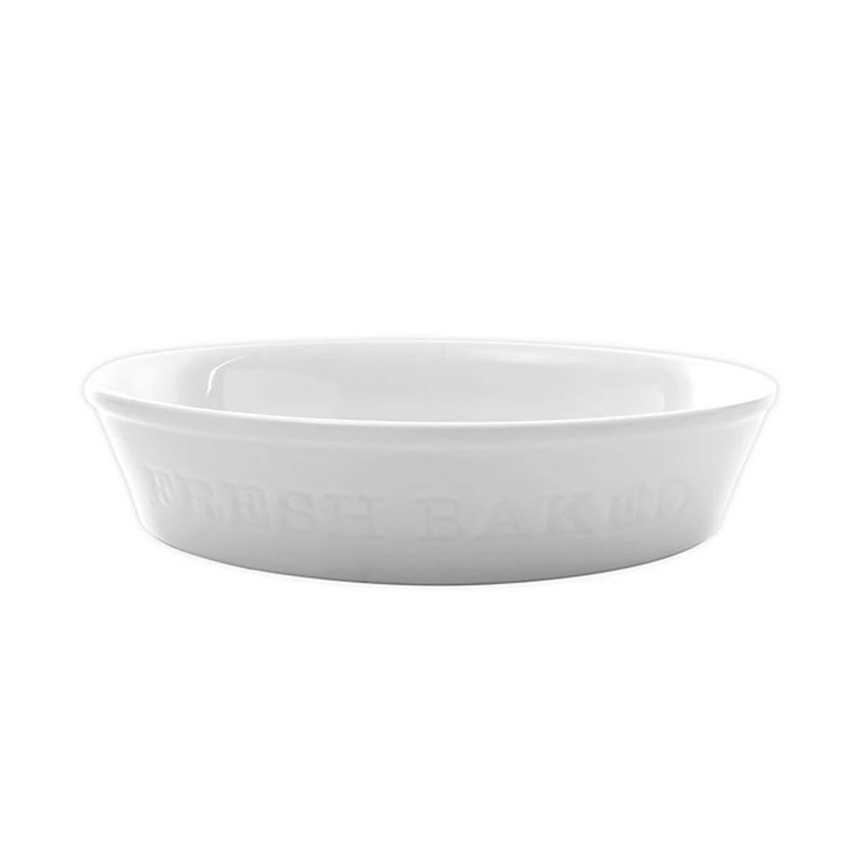 e0c08fe1-2d51-47a4-b669-1e4da252d30e.jpg Gibson - Our Table Simply 9.5 Inch Round Porcelain Fresh Baked Pie Plate - White