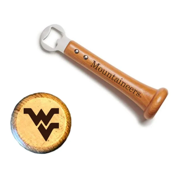 e1077dcd-074f-4728-9698-28abf04cbd64.jpg Baseball BBQ - West Virginia Mountaineers Pickoff Bottle Opener - Multicolor