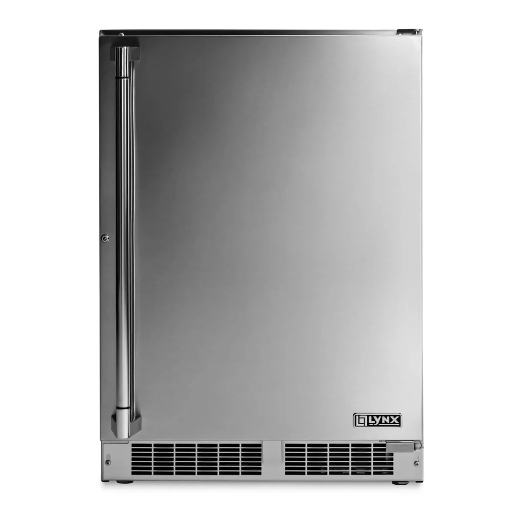 e24b1a38-dfa6-4813-9131-ec93378a0997.jpg Lynx - Professional 4.9 cu ft Outdoor Refrigerator/Freezer Combo - Stainless Steel