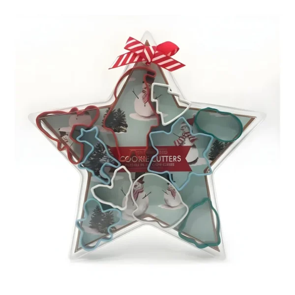 e2d38e07-bd8a-45d4-b530-f63e8440b104.jpg Kitcheniva - Stainless Steel Christmas Cookie Cutter Set 10 Pcs