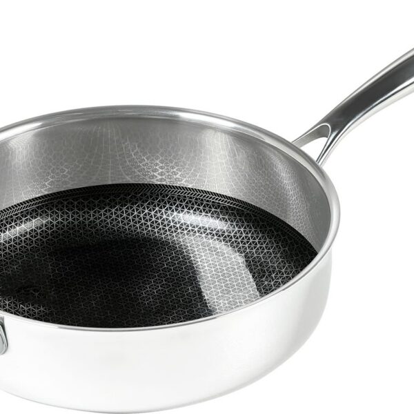 e2ecb67b-b2ce-48dc-82dc-6f35d68303dc.jpg Frieling - Black Cube Hybrid Quick Release 4.5-Quart Saute Pan w/Lid, 11-Inch - Silver