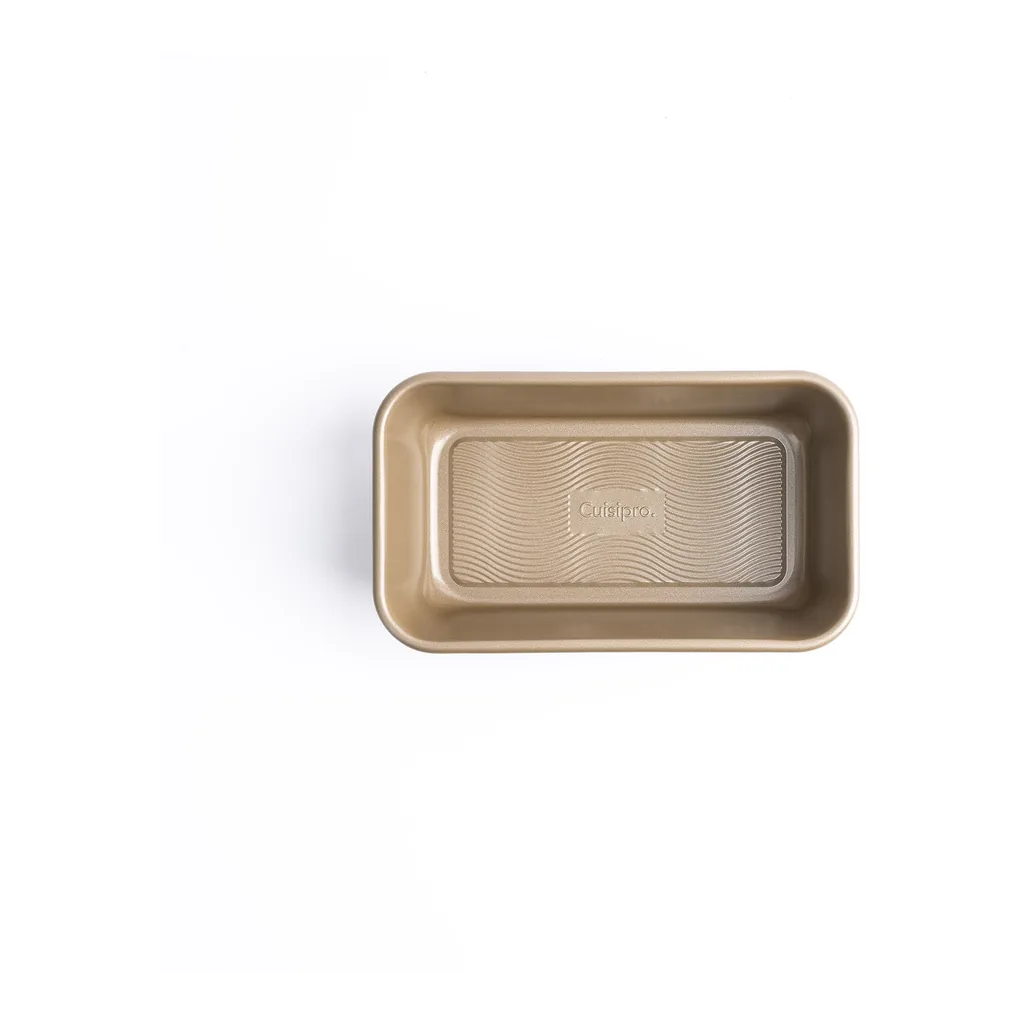 e3d61ef3-417a-47a5-ae4b-5d1a61e09a54.jpg Cuisipro - 9.5 x 2.75-Inch Steel Nonstick Loaf Baking Pan - Brown