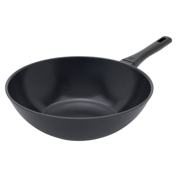 e429692e-aa4a-4998-9dea-c2d683792311.jpg ZWILLING - Madura Plus Ceramic 12-inch Aluminum Stir Fry Pan Ceramic Nonstick - Black