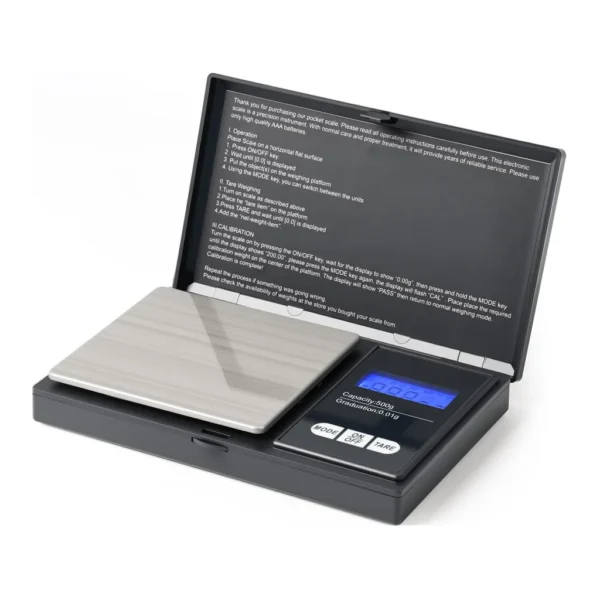 e5eea12e-850b-49fd-8cfa-abbf01bc1e67.jpg Garnen - Food Scale 500g/0.01g, Kitchen Scale Coffee Scale Precision Gram Scale Digital Weight Grams Ounces, for Coffee Jewelry - Multicolored