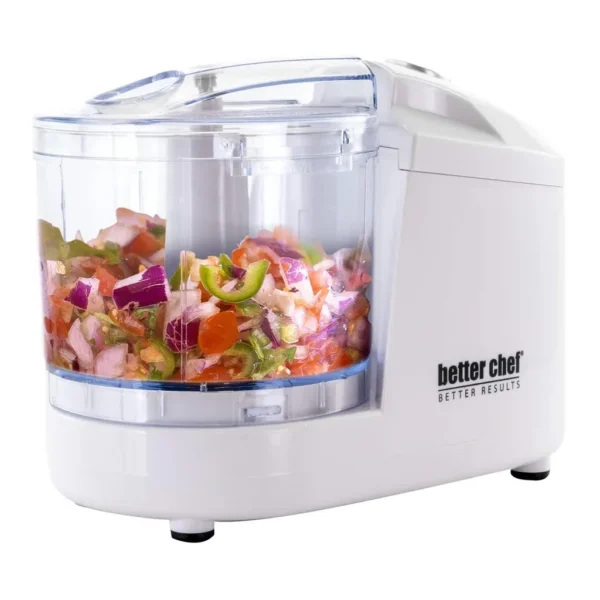 e7261a19-7da1-40c3-9435-35e85fdfa405.jpg Better Chef 310113512M 12 Ounce Compact Chopper – White
