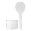 e77bce9f-0d13-41a0-9607-95950891c7fe.jpg Better Chef 310125287M 5 Cup Ceramic Bowl Rice Cooker with Steamer Attachment – White