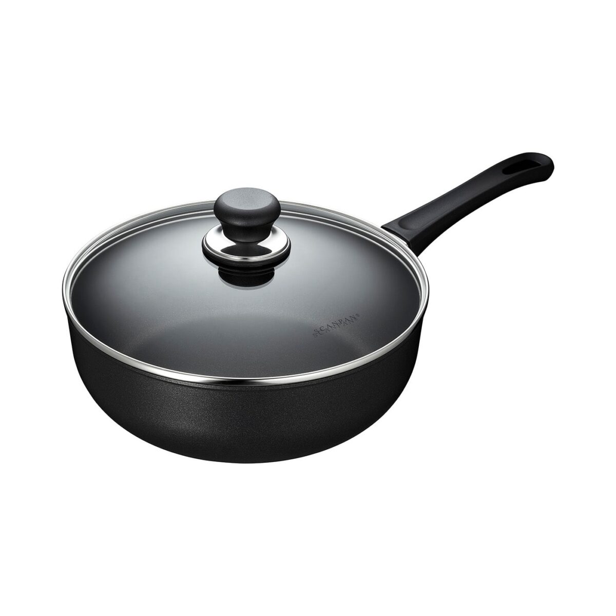 e7975335-3236-4ae8-9cf4-20a69dfedc53.jpg Scanpan - Classic 10.25 Inch Deep Saute Pan w/Lid, 4 Quart Capacity - Black
