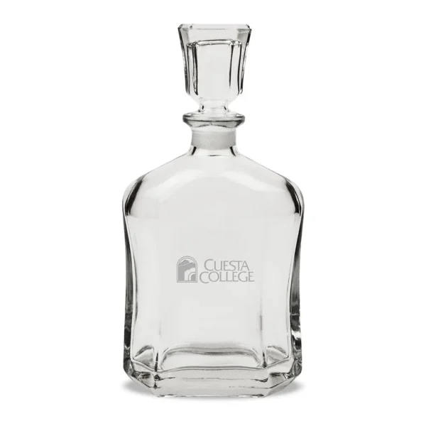 e7cfc2c3-a595-4aa8-a41d-1f1d67bc59f0.jpg Jardine - Cuesta College Cougars 23.75oz. Crystal Whisky Decanter - Multicolor