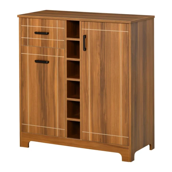 e874230a-966a-441f-9286-32c364058d9c.jpg Homcom - Wine Cabinet for 6 Bottles - Brown