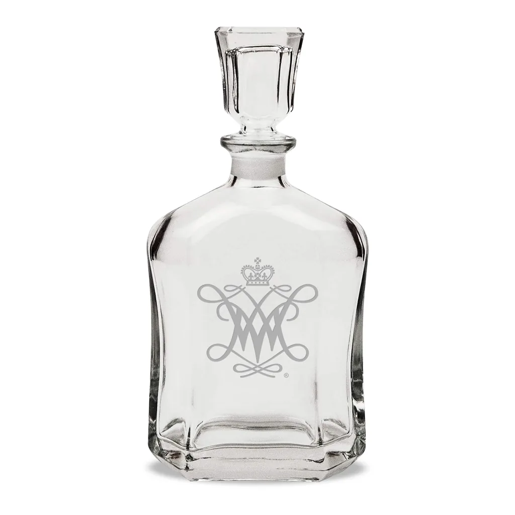 ec9d9158-6ffc-4aed-b32f-37e06d9f4b42.jpg Jardine - William & Mary Tribe 23.75oz. Crystal Whisky Decanter - Multicolor