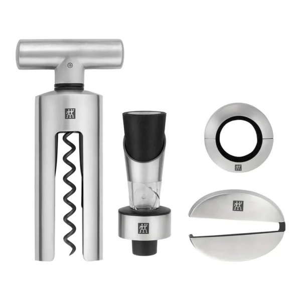 ecd60b04-8a29-4c22-a81f-ebf19b5c79a6.jpg ZWILLING - Sommelier 4-pc Wine Tool Set - Stainless Steel