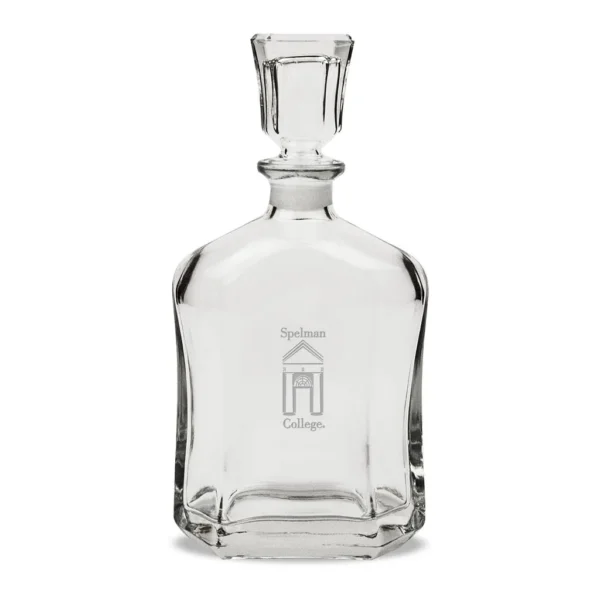 ee1427ce-9f3b-42c5-bbd3-f7baf6e4638d.jpg Jardine - Spelman College Jaguars 23.75oz. Crystal Decanter - Multicolor