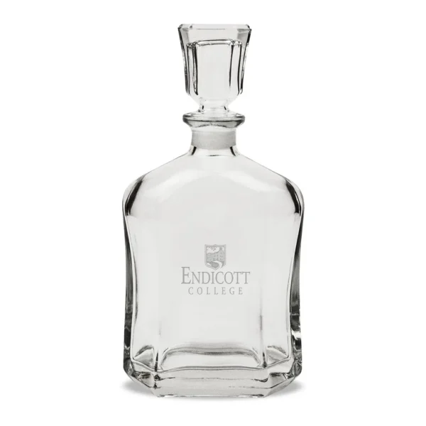 efac79a8-c67a-4117-872a-e4d60c019e52.jpg Jardine - Endicott College 23.75oz. Crystal Whisky Decanter - Multicolor