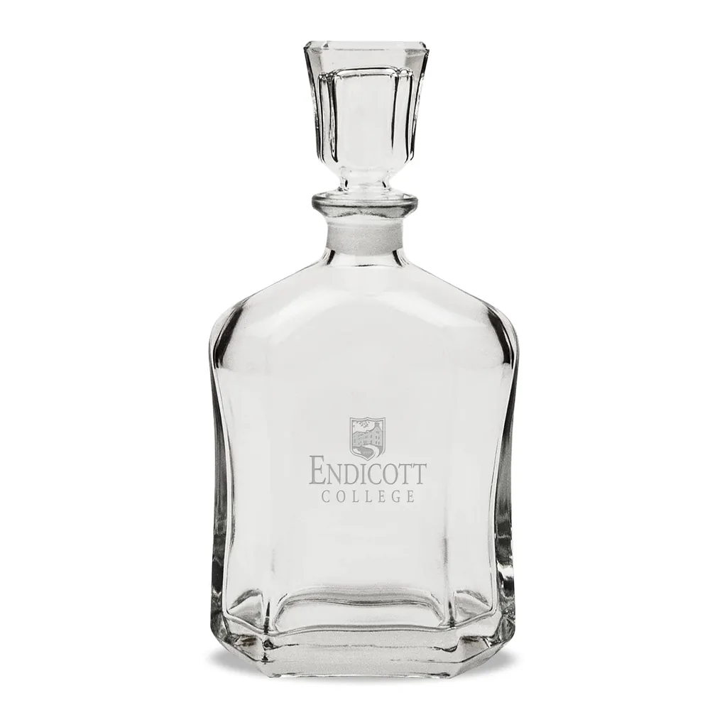 efac79a8-c67a-4117-872a-e4d60c019e52.jpg Jardine - Endicott College 23.75oz. Crystal Whisky Decanter - Multicolor