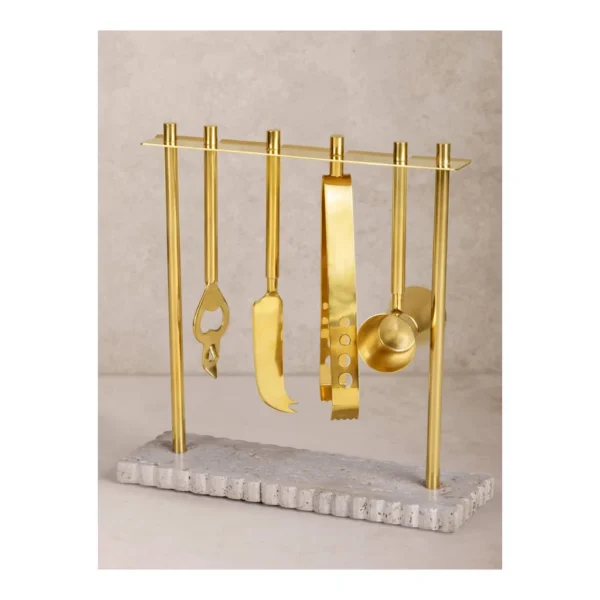 efb34bd2-ae01-414b-bdeb-35dc95e01aa5.jpg GAURI KOHLI - Jubel Bar Tools - Shades of brown gray with gold