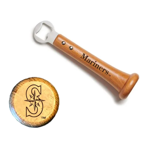 efff28ee-16b8-4bfe-bba2-8fbdd06aa6f9.jpg Baseball BBQ - Seattle Mariners Pickoff Bottle Opener - Multicolor