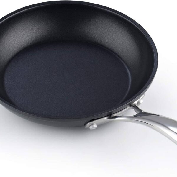 f3ffdf61-fd27-40ba-a542-f38df3cc21fd.jpg Cooks Standard - Classic 8'' Hard Anodized Ceramic Nonstick Frying Pan, Skillet, Egg Omelette Pan, Oven Safe - Black