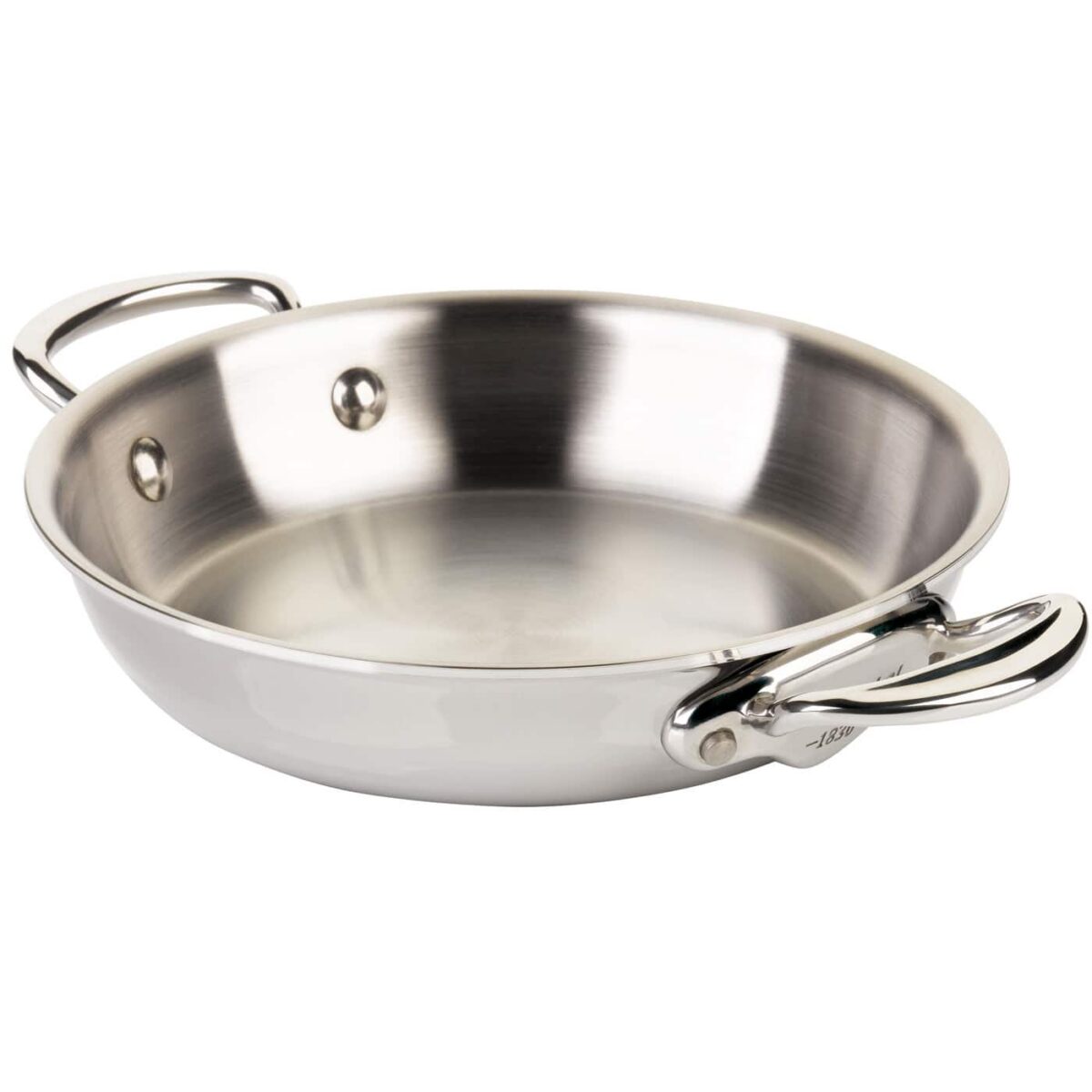 f6c336f2-4cab-4d1d-bb4c-a6ced19ebcc1.jpg Mauviel - M'Cook 11 Inch Round Pan - Silver