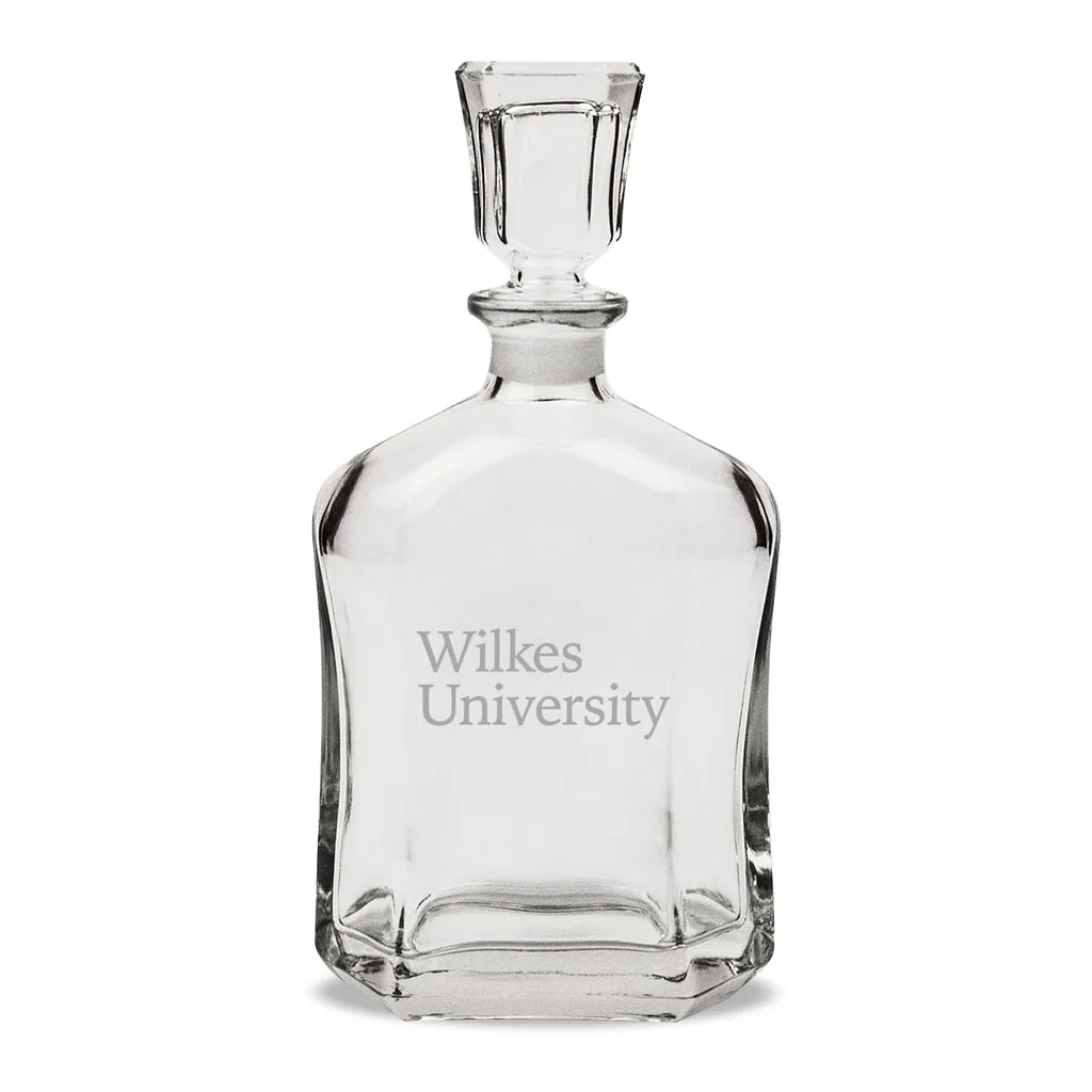 f7745d93-eead-474c-8cce-414fceba3e65.jpg Jardine - Wilkes Colonels 23.75oz. Crystal Whisky Decanter - Multicolor