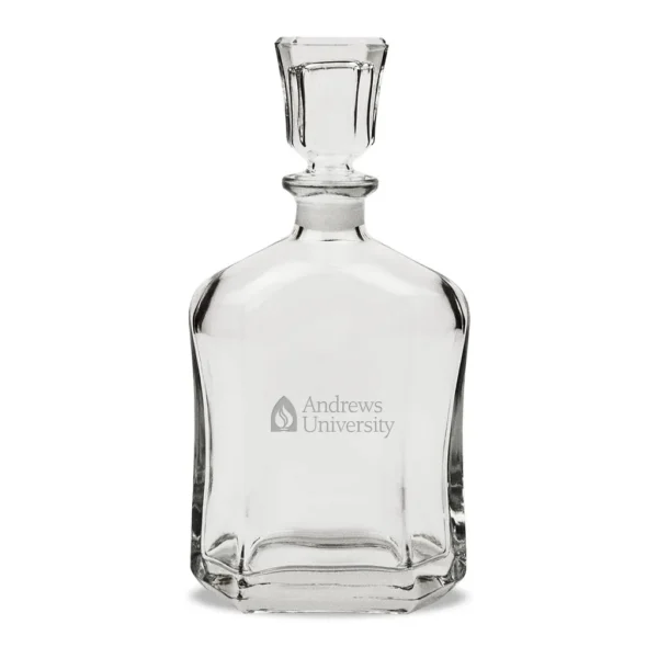 f9c0703c-78b9-477e-bafc-246359e1a521.jpg Jardine - Andrews University Cardinals 23.75oz. Crystal Whisky Decanter - Multicolor