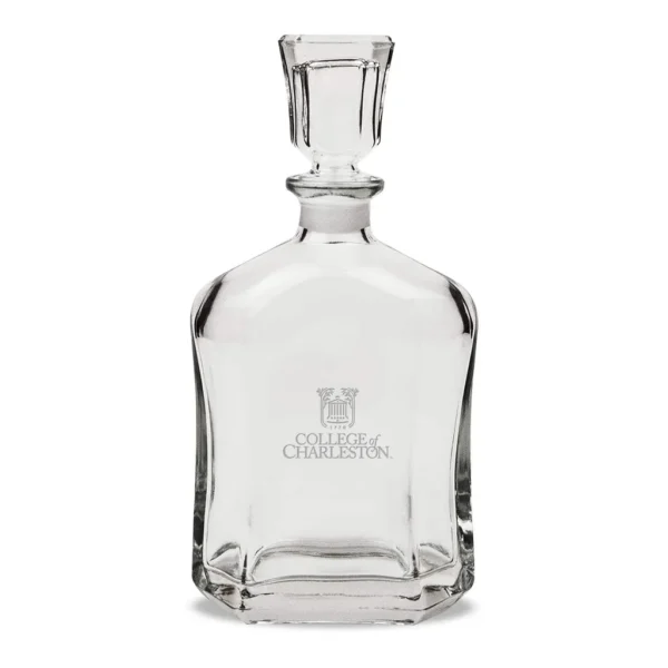 fa4384a4-625d-4126-9b1d-7cb9379fdd1b.jpg Jardine - Charleston Cougars 23.75oz. Crystal Whisky Decanter - Multicolor