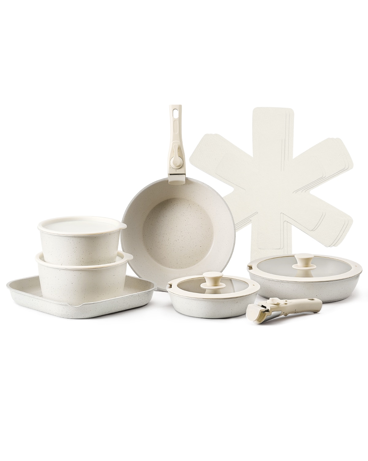 fb549cfa-5832-49f7-918f-2aa2481b60db.jpg VEVOR - 17 Piece Pots and Pans Set Nonstick,Detachable Handle Cookware, Space Saving Induction cookware set,Kitchen Cooking Sets - White