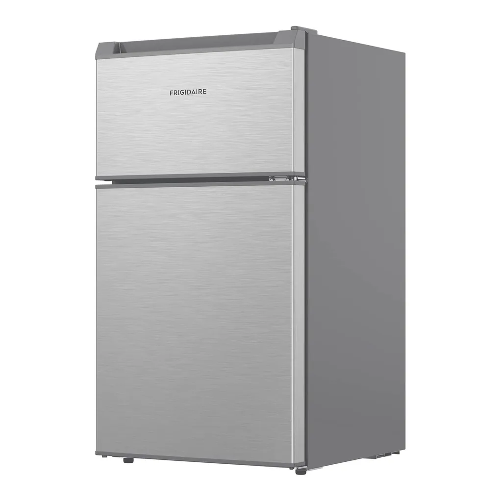fc121912-2187-44e8-aae6-75d24d52745c.jpg Frigidaire - 3.2 Cu Ft 2-Door Refrigerator - Stainless Steel