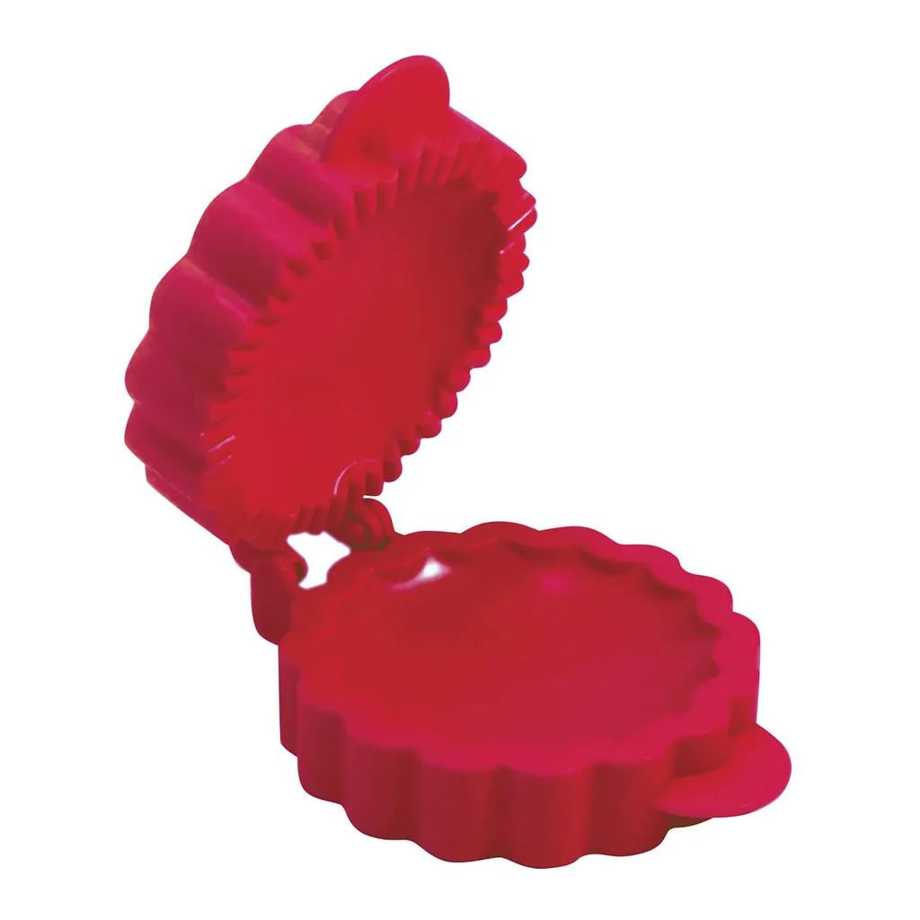 fc1f80df-e5f7-4f29-af30-56d8e26ff1d4.jpg Norpro - Lattice Mini Pie Mold – 4.5" x 5.75", Hand Pie Press, Decorative Crust Top - Black