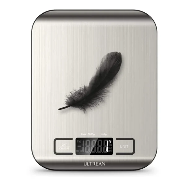 fc728812-2d5b-45b4-bccc-3af3ed4b1dcb.jpg Ultrean - Food Scale, Digital Kitchen Scale - Silver