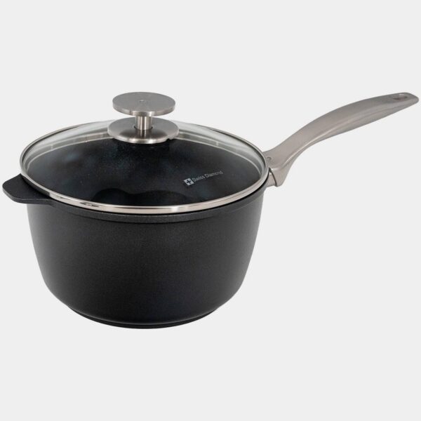 fcec434d-c786-4075-ba32-5c985d60b146.jpg Swiss Diamond - CHD Nonstick Saucepan with Glass Lid, 3.2 qt - Black