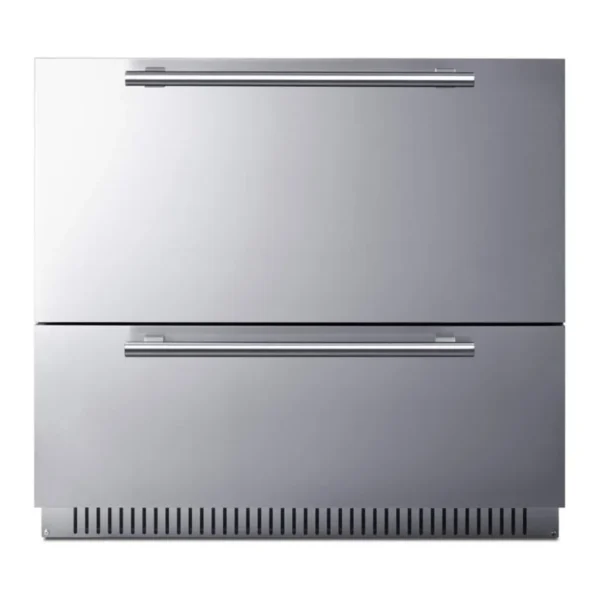 fd524718-21a0-4a2e-995f-8cb64f977025.jpg SUMMIT - 36" Wide 2-Drawer All-Refrigerator - Steel
