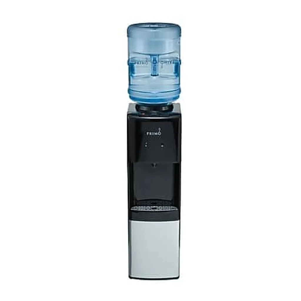 fd659c39-a9de-4bdc-bbca-afcc590d18a6.jpg Primo Water - Deluxe 5 Gal. Hot & Cold Water Dispenser - Black/Stainless Steel