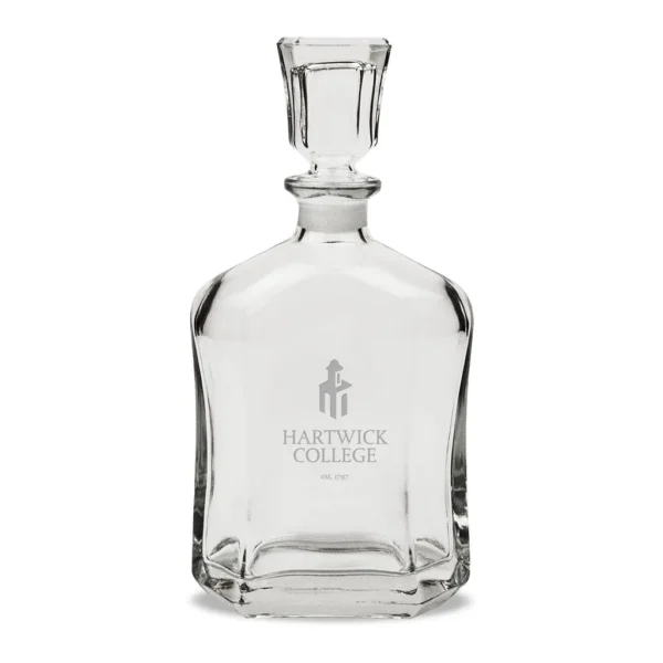 ff11a3a5-ab62-47c6-bd94-842e398bd7f2.jpg Jardine - Hartwick College Hawks 23.75oz. Crystal Whisky Decanter - Multicolor